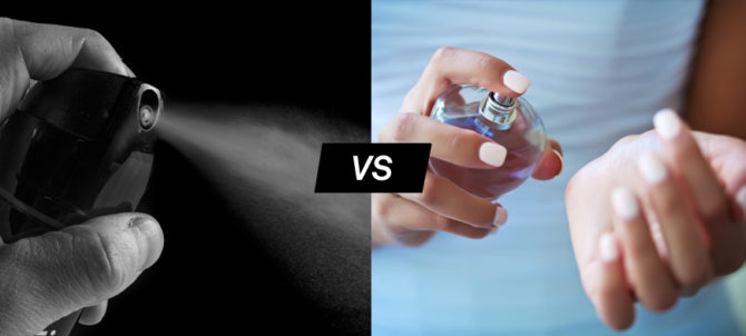 eau de toilette vs deodorant